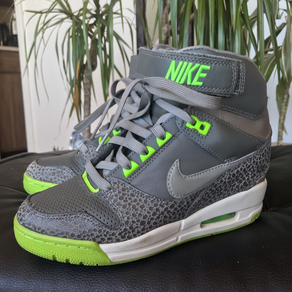 Nike Air Revolution Sky Hi Wedge Sneakers 6.5